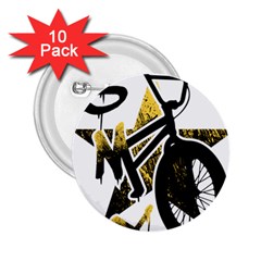 Bmx 2 25  Buttons (10 Pack)  by Melcu