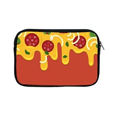 Pizza Topping Funny Modern Yellow Melting Cheese And Pepperonis Apple Ipad Mini Zipper Cases by genx