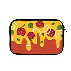 Pizza Topping Funny Modern Yellow Melting Cheese And Pepperonis Apple Macbook Pro 13  Zipper Case by genx