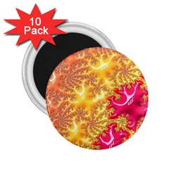 Fractal Math Mathematics Science 2.25  Magnets (10 pack) 