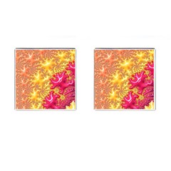 Fractal Math Mathematics Science Cufflinks (Square)