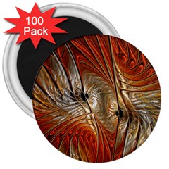 Pattern Background Swinging Design 3  Magnets (100 pack)