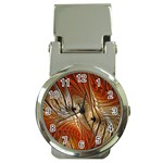 Pattern Background Swinging Design Money Clip Watches Front