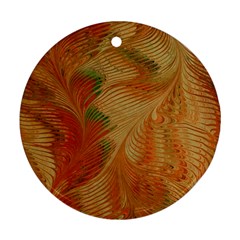 Mottle Color Movement Colorful Ornament (round)