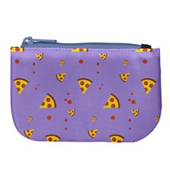 Piazza Pattern Violet 13k Piazza Pattern Violet Background Only Large Coin Purse by genx