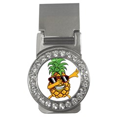 Dabbing Pineapple Sunglasses Shirt Aloha Hawaii Beach Gift Money Clips (cz) 