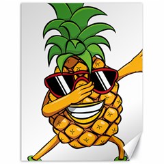 Dabbing Pineapple Sunglasses Shirt Aloha Hawaii Beach Gift Canvas 18  X 24  by SilentSoulArts