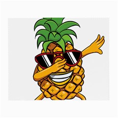 Dabbing Pineapple Sunglasses Shirt Aloha Hawaii Beach Gift Small Glasses Cloth (2-side) by SilentSoulArts