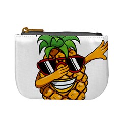 Dabbing Pineapple Sunglasses Shirt Aloha Hawaii Beach Gift Mini Coin Purse by SilentSoulArts