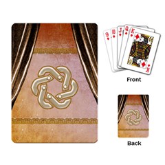 Decorative Celtic Knot Playing Cards Single Design by FantasyWorld7