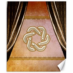 Decorative Celtic Knot Canvas 20  X 24  by FantasyWorld7