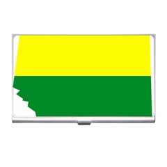 Lgbt Flag Map Of Alberta Business Card Holder by abbeyz71