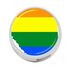 Lgbt Flag Map Of Alberta 4-port Usb Hub (two Sides) by abbeyz71