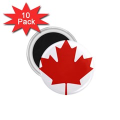 National Flag Of Canada 1 75  Magnets (10 Pack)  by abbeyz71