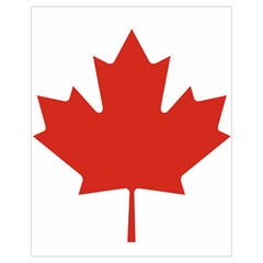 National Flag Of Canada Drawstring Bag (small) by abbeyz71