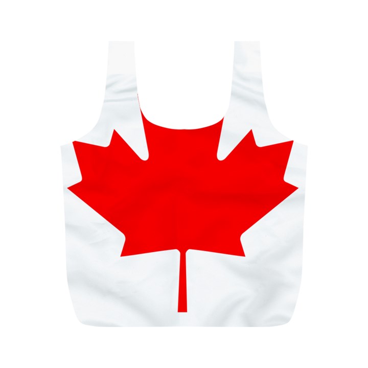 National Flag of Canada Full Print Recycle Bag (M)