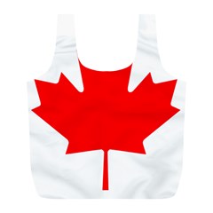 National Flag Of Canada Full Print Recycle Bag (l) by abbeyz71