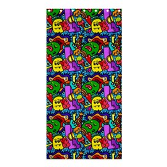 Graffiti 3 1 Shower Curtain 36  X 72  (stall) 