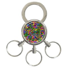 Graffiti 3 2 3-ring Key Chains