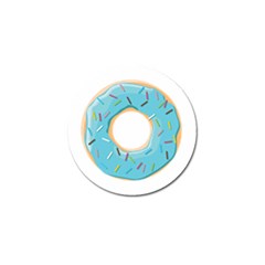 Pastel Blue Donut With Rainbow Candies Golf Ball Marker (10 Pack) by genx