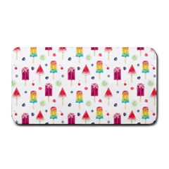Popsicle Juice Watercolor With Fruit Berries And Cherries Summer Pattern Medium Bar Mats by genx