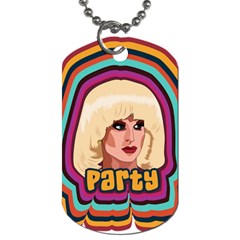 Katya Zamolodchikova Logo Dog Tag (two Sides) by milliahood