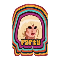 Katya Zamolodchikova Logo Shower Curtain 48  X 72  (small) 