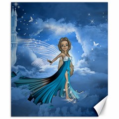 Cute Fairy In The Sky Canvas 20  X 24  by FantasyWorld7