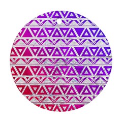 Fancy Tribal Pattern Ornament (Round)