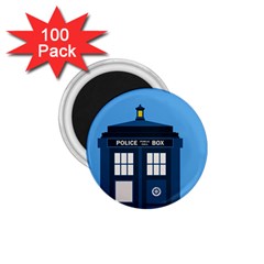 Doctor Who Tardis 1 75  Magnets (100 Pack) 