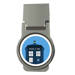 Doctor Who Tardis Money Clips (round) 