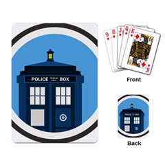 Doctor Who Tardis Playing Cards Single Design