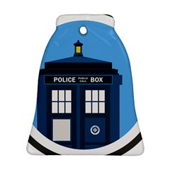 Doctor Who Tardis Bell Ornament (two Sides) by Sudhe