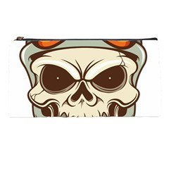 Motorcycle Helmet Skull Clip Art Cranial Skeleton Pencil Cases