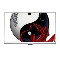 Yin And Yang Chinese Dragon Business Card Holder