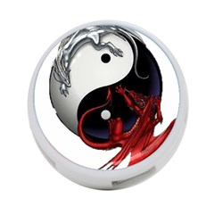 Yin And Yang Chinese Dragon 4-port Usb Hub (two Sides) by Sudhe