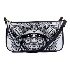 Drawing Samurai Tattoo Sketch Japanese Samurai Shoulder Clutch Bag by Sudhe