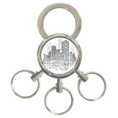 Division A Collection Of Science Fiction Fairytale 3-ring Key Chains