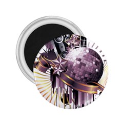 Nightclub Disco Ball Dj Dance Speaker 2 25  Magnets