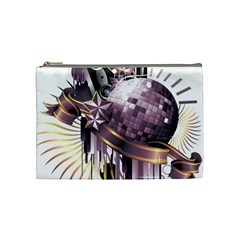 Nightclub Disco Ball Dj Dance Speaker Cosmetic Bag (medium) by Sudhe