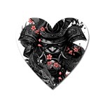 Sleeve Tattoo  Samurai Heart Magnet Front