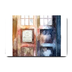 Tardis Doctor Who Transparent Small Doormat 