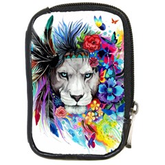 Art Drawing Poster Painting The Lion King Compact Camera Leather Case by Sudhe