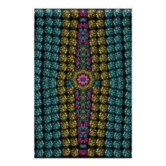 Glass Balls And Flower Sunshine Shower Curtain 48  X 72  (small)  by pepitasart