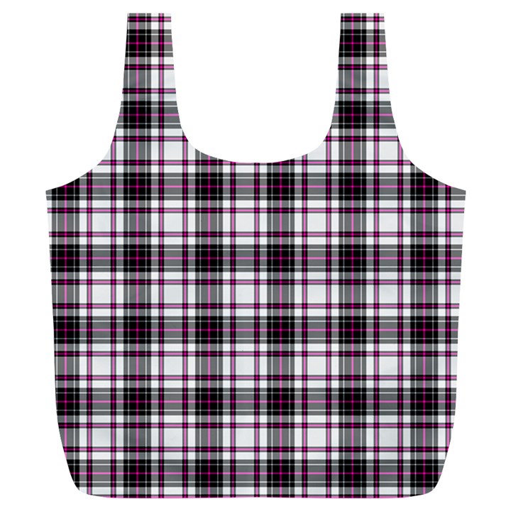 Tartan Pattern Full Print Recycle Bag (XL)