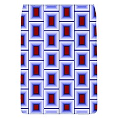 Abstract Square Illustrations Background Removable Flap Cover (l)