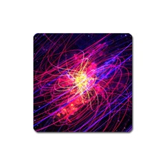 Abstract Cosmos Space Particle Square Magnet by Pakrebo
