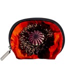 Ornamental Poppies Half Rosette Plant Accessory Pouch (Small) Front