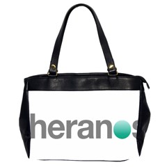 Theranos Logo Oversize Office Handbag (2 Sides) by milliahood