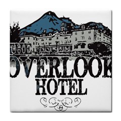 The Overlook Hotel Merch Tile Coasters by milliahood